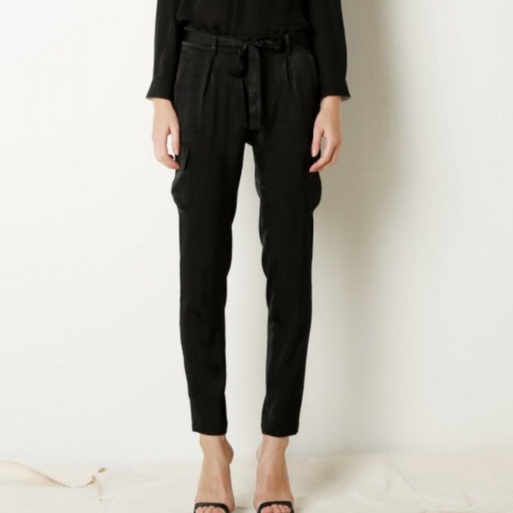 *NEW* James Jeans Slim Slouch Tie Waist Cargo Pant